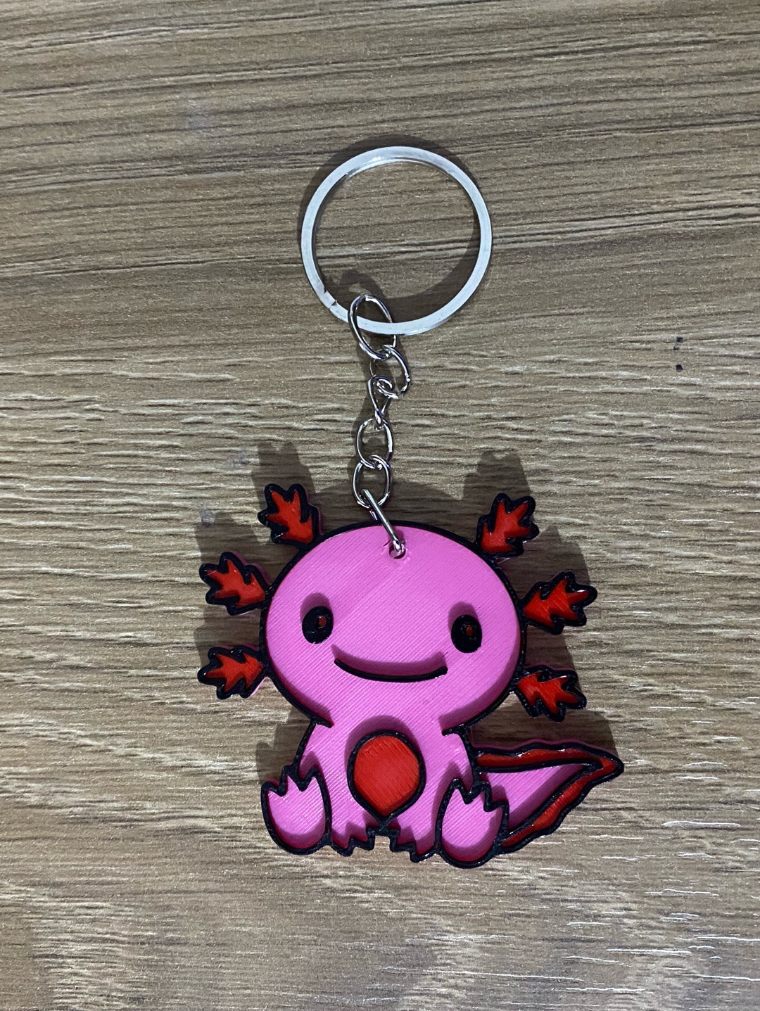 axolotl-semender-anahtarlik-pembe