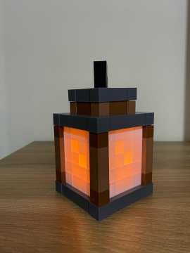 Minecraft Dekoratif Gece Lambası Çok Renkli
