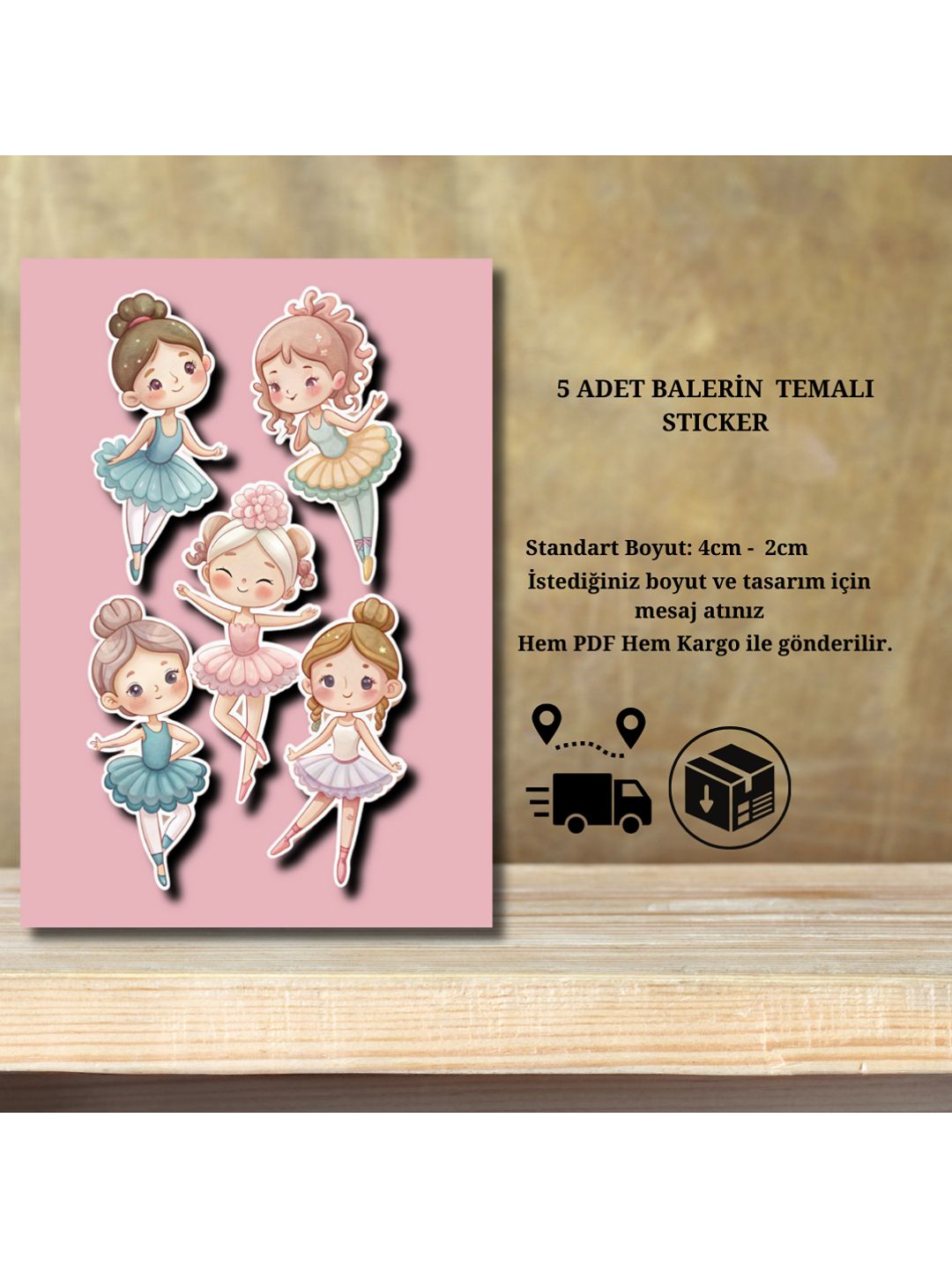 5-adet-balerin-temali-sticker-pembe