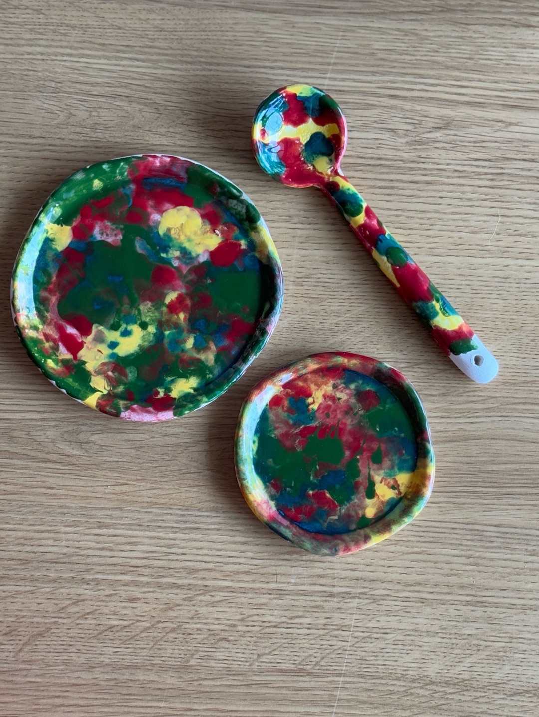 karma-stoneware-2-li-tabak-ve-kasik-seti-cok-renkli