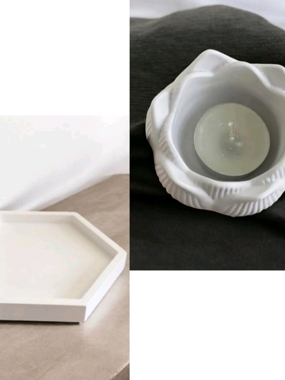 lotus-mumluk-ve-altigen-dekoratif-tepsi-beyaz