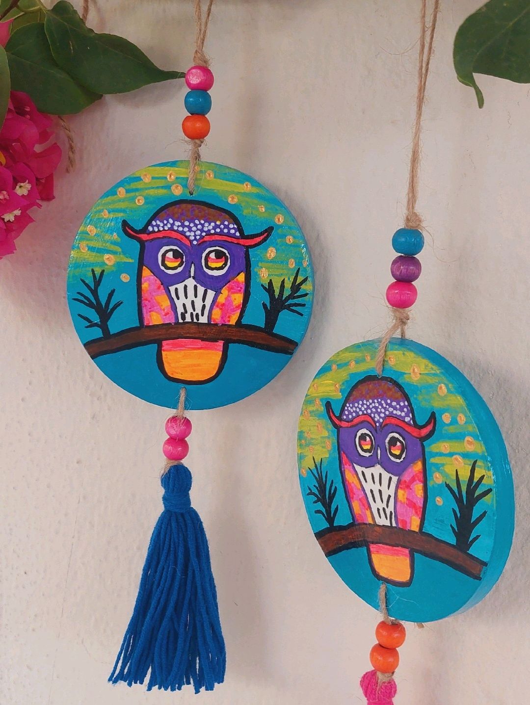 gece-baykuslari-hayvan-desenli-mavi
