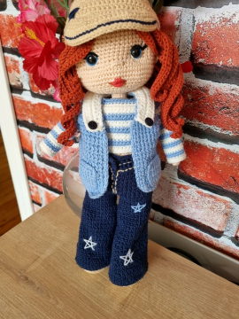 Amigurumi Oyuncak Bebek  Çok Renkli