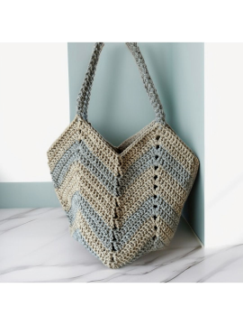 Byehandmade El Yapımı Gri El Çantası Gri