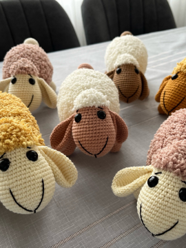 Kuzucuk 3 Adet Amigurumi Oyuncak  