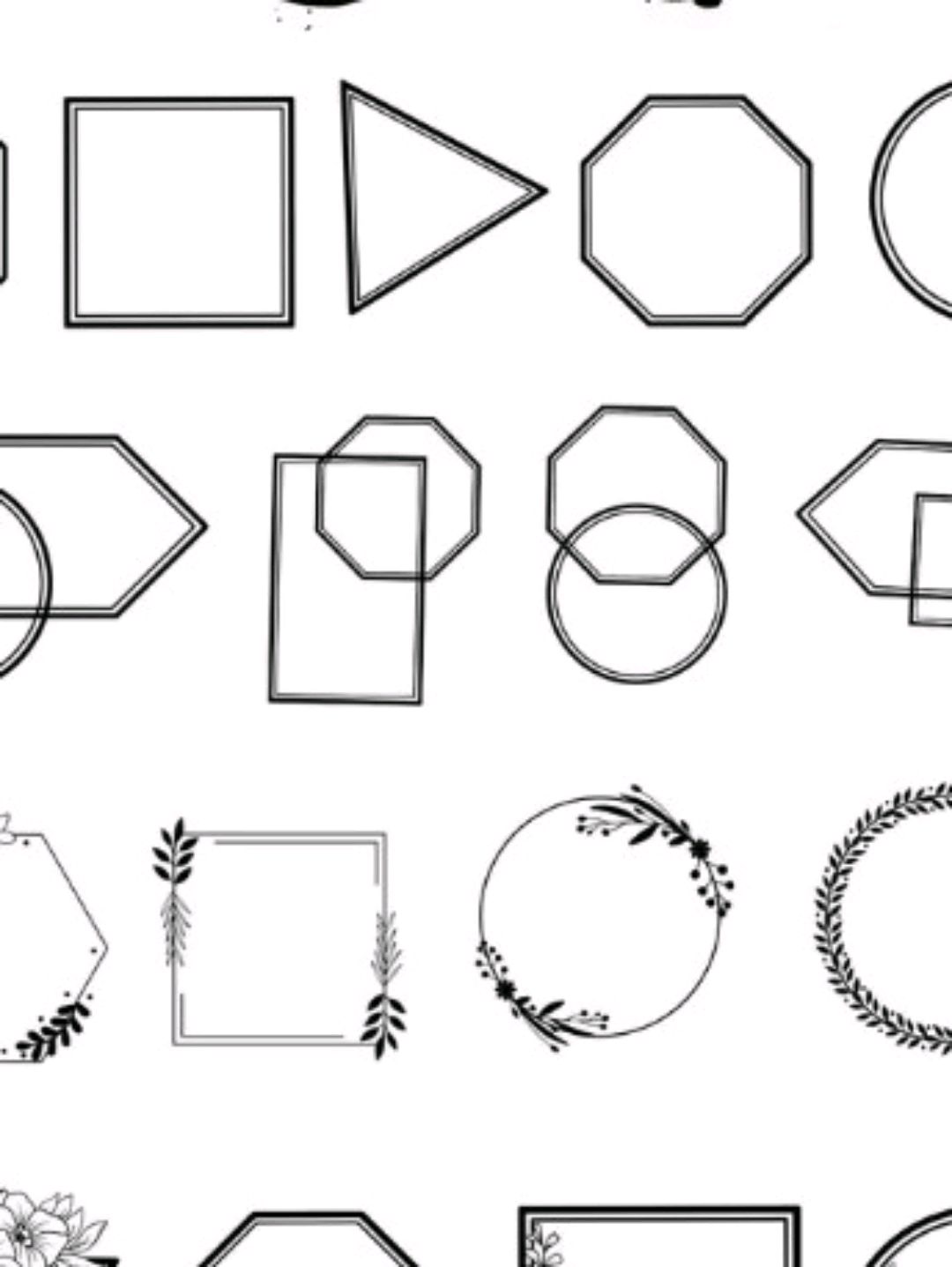 minimalist-siyah-cerceve-sticker-cikartma-siyah
