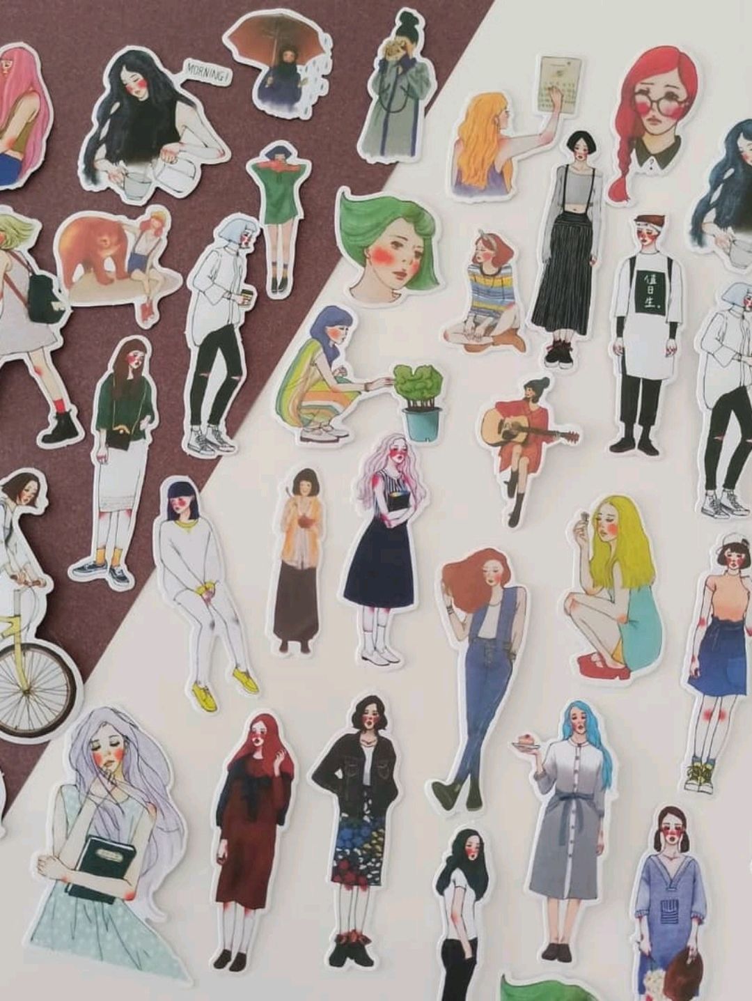 la-dolce-vita-kiz-sticker-cok-renkli
