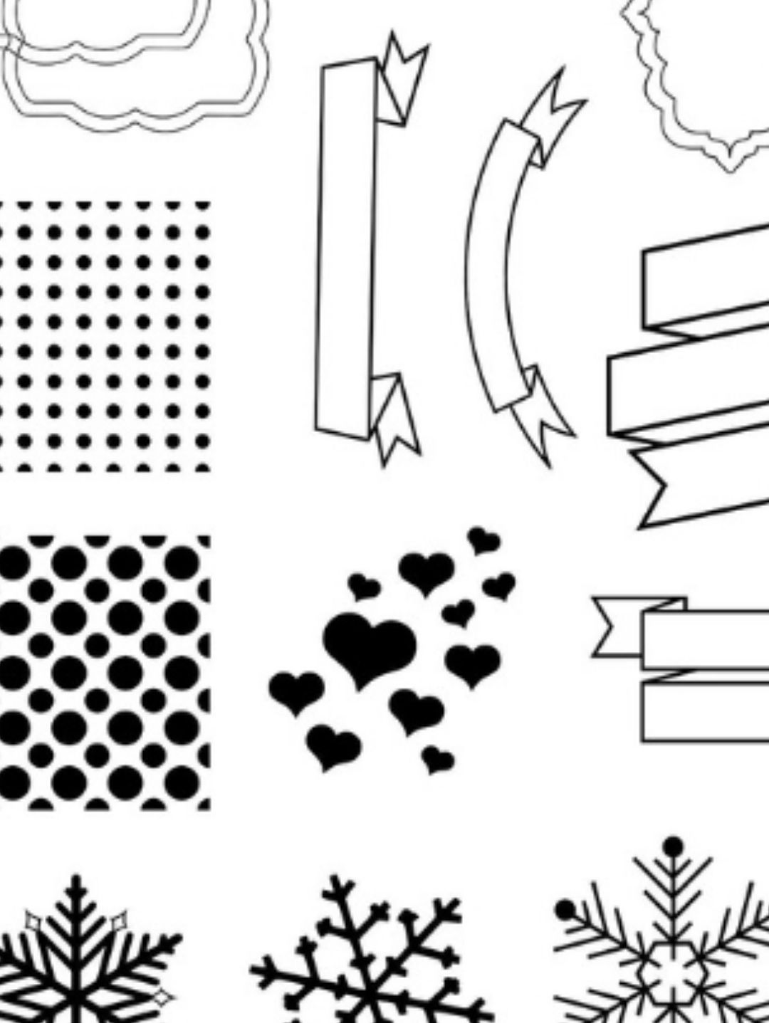 black-minimalist-sticker-cikartma-kolaj-scrapbook-siyah