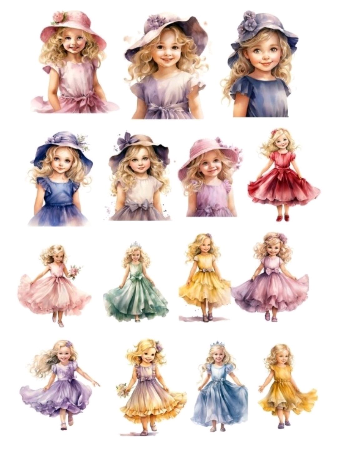 girl-sticker-cikartma-cok-renkli