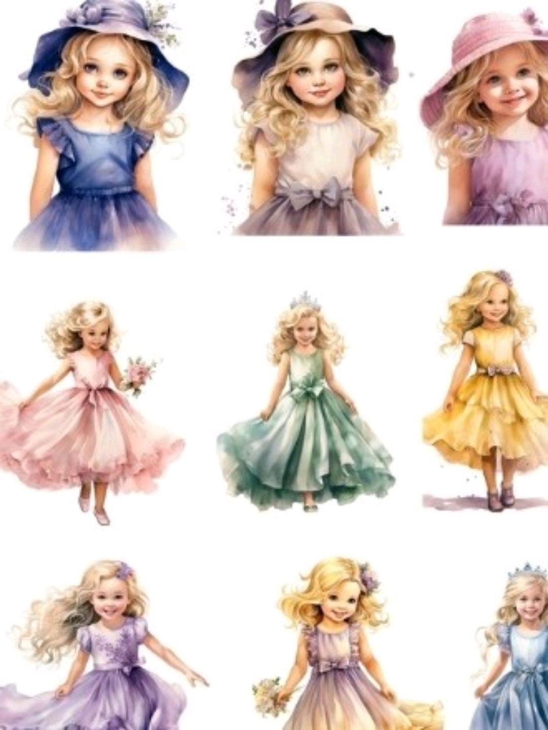 girl-sticker-cikartma-cok-renkli