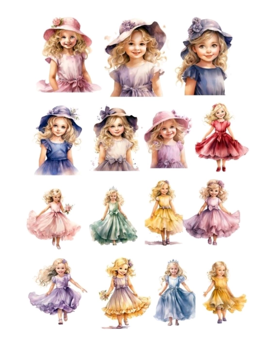 girl-sticker-cikartma-cok-renkli