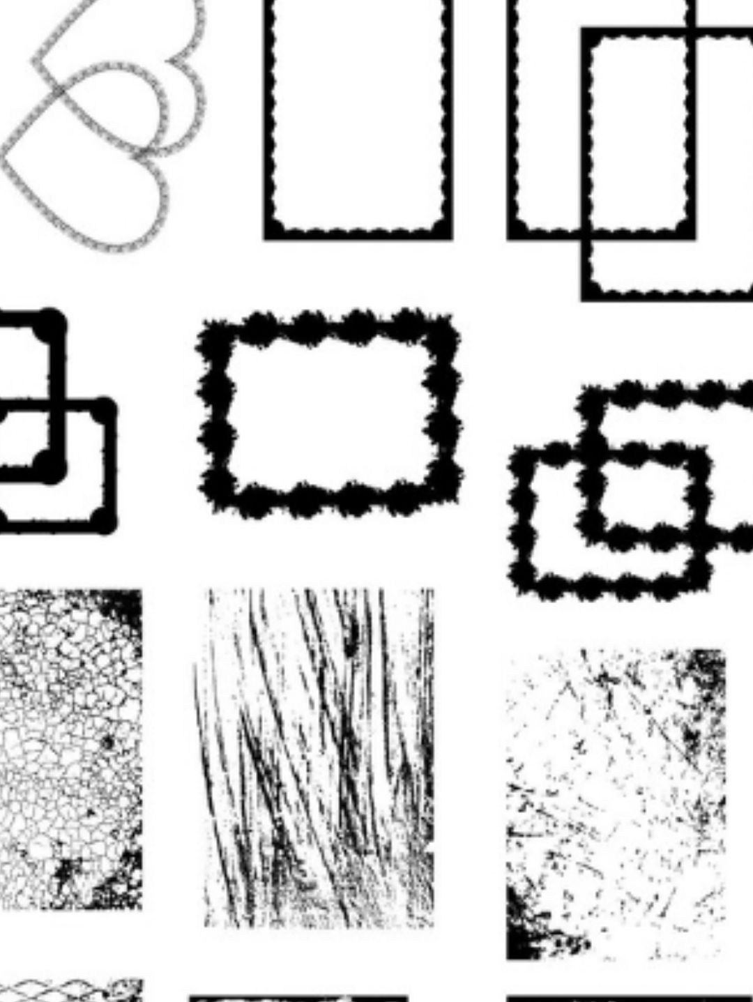 abstract-black-lines-minimalist-sticker-journal-kolaj-siyah