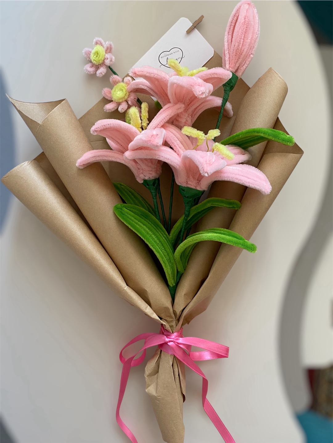 zambak-buketi-pastel-pembe
