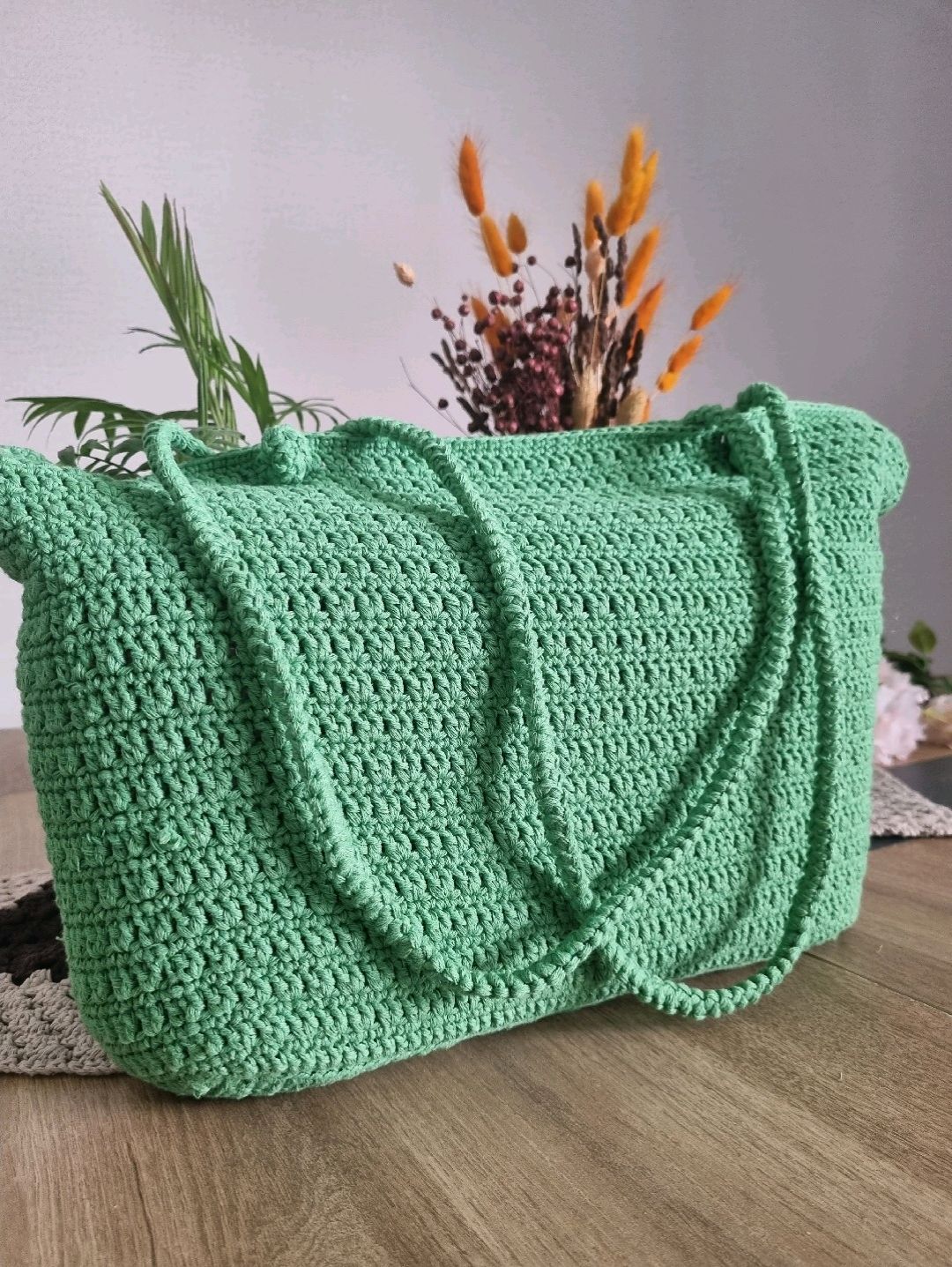 yesil-coton-canta-yesil