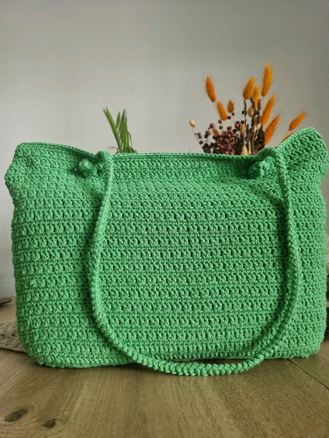 yesil-coton-canta-yesil