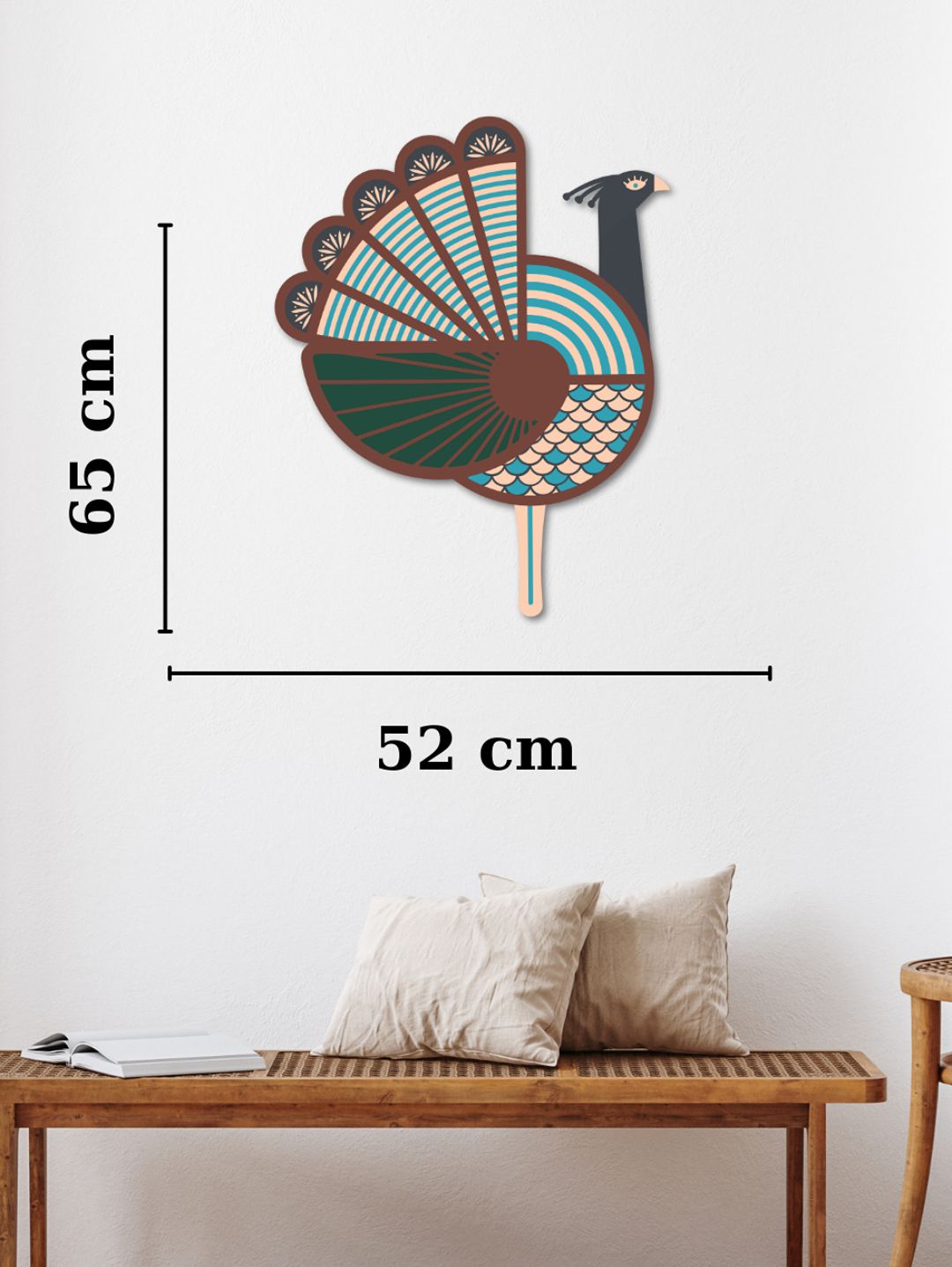 ahsap-tavus-kusu-sanati-ev-ofis-kafe-duvar-dekoru-cok-renkli