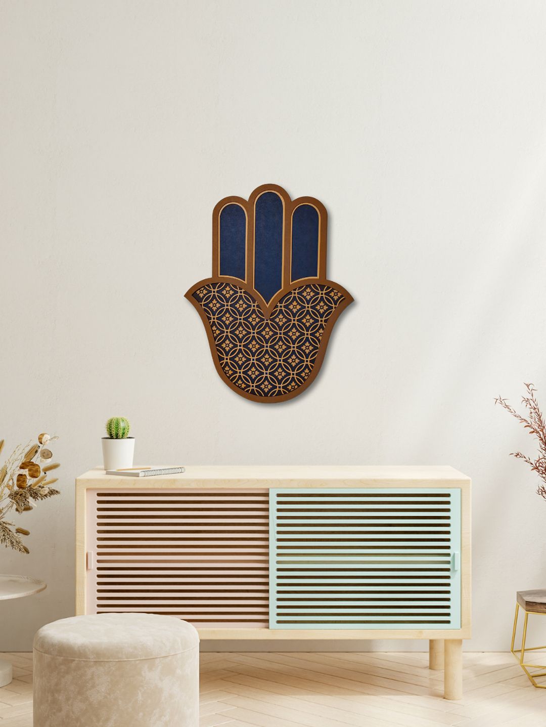 modern-hamsa-duvar-heykeli-cok-renkli
