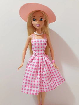 Barbie Bebek Kıyafet Seti Pembe