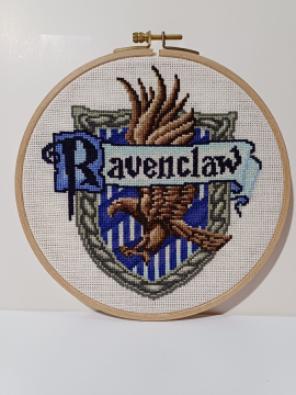  Ravenclaw Kanaviçe Pano Lacivert