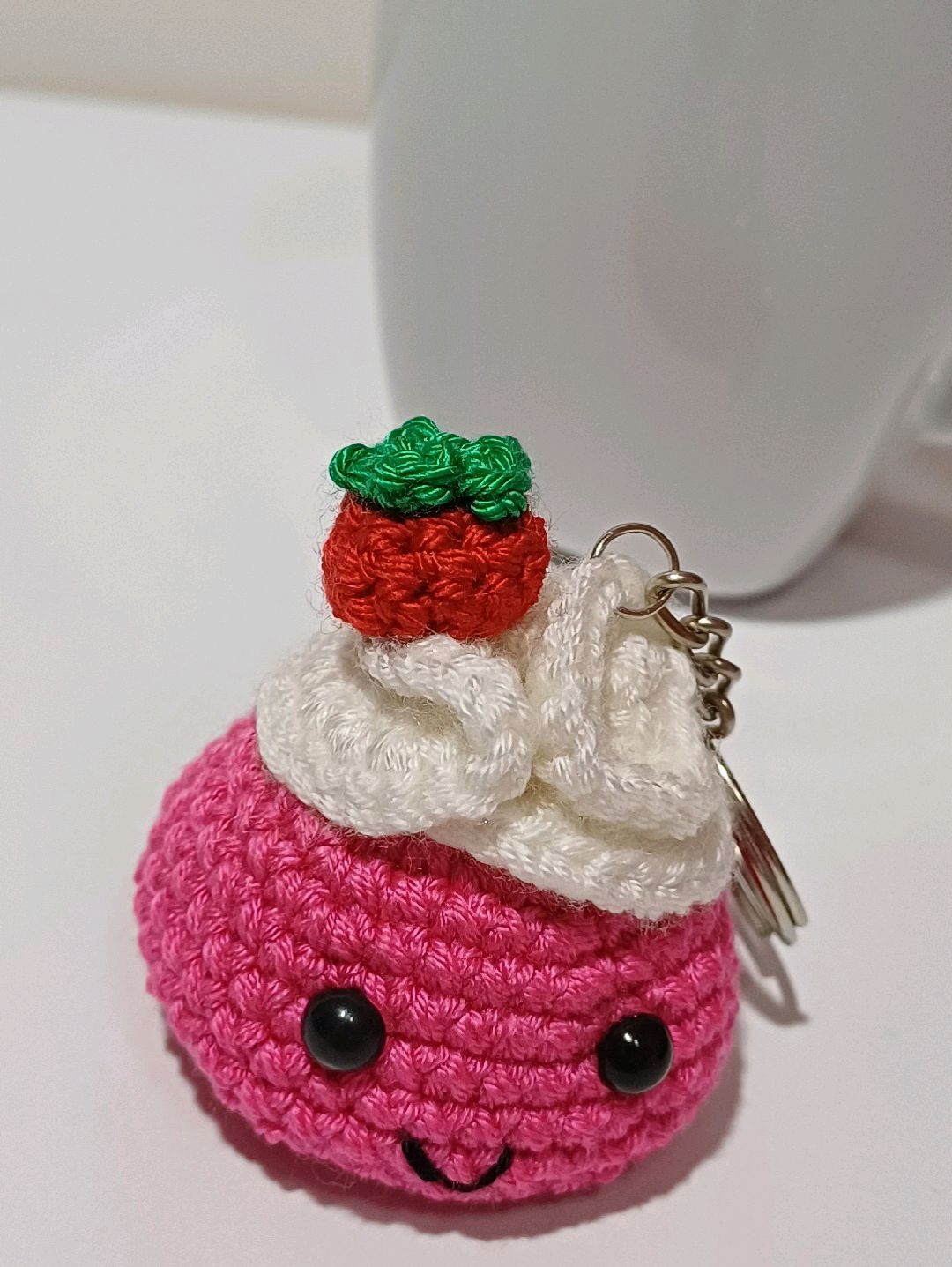 minik-tatli-anahtarlik-pembe