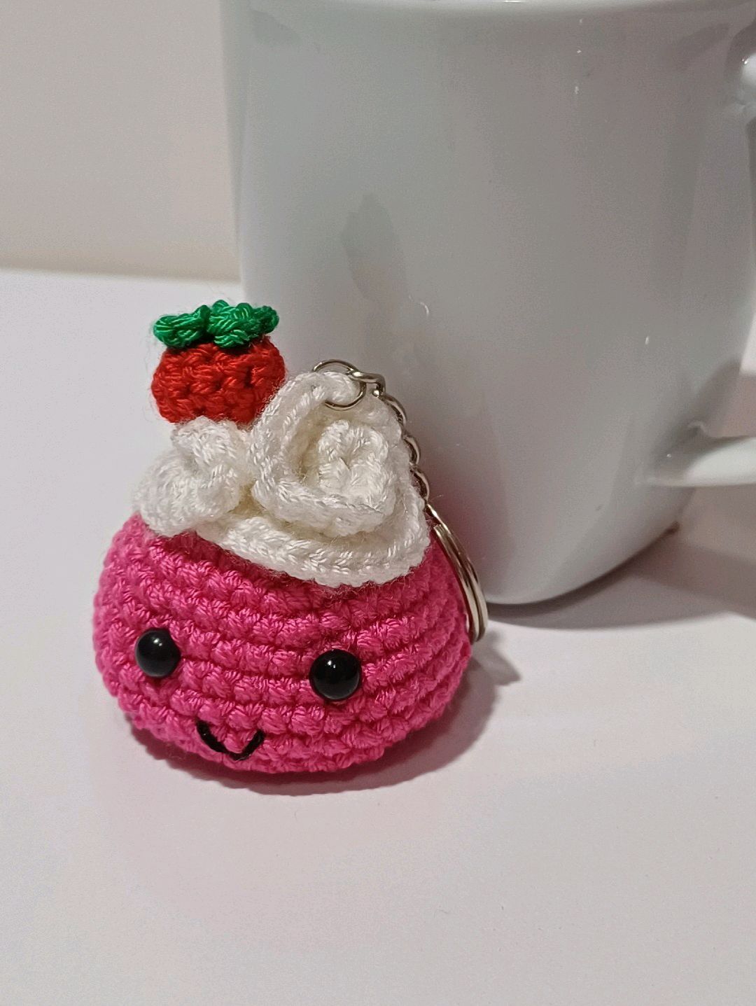 minik-tatli-anahtarlik-pembe
