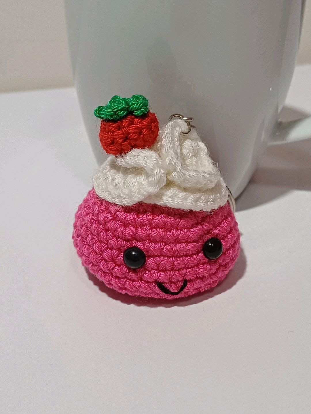 minik-tatli-anahtarlik-pembe