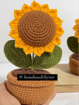 Ayçiçek Saksı Tasarım Anneler Günü Sarı