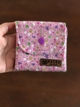 Çıtçıtlı Cüzdan Kartlık Pastel Pembe