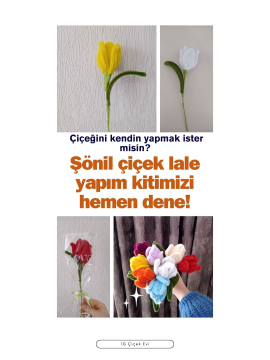 Lale Yapım Kiti Kırmızı