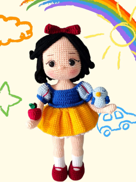 Pamuk Prenses Amigurumi 