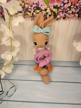 Tavşan Lulu Amigurumi Çok Renkli