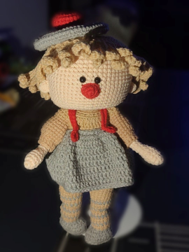 Mimi -  Amigurumi Oyun Arkadaşı Çok Renkli