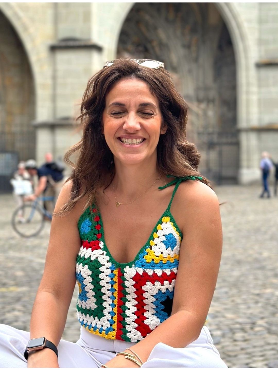 el-orgusu-motifli-crop-top-cok-renkli