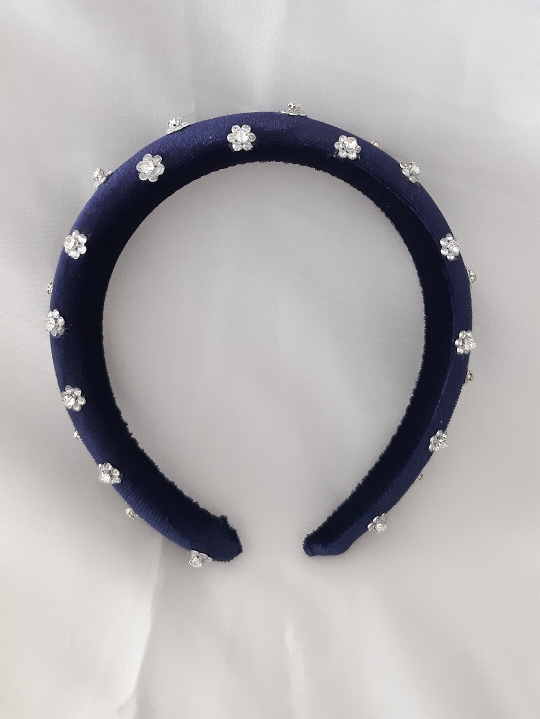 diamond-flowers-lacivert-tasli-kadife-tac---sac-aksesuari