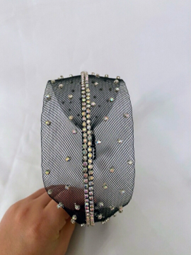 Diamond Tulle Siyah