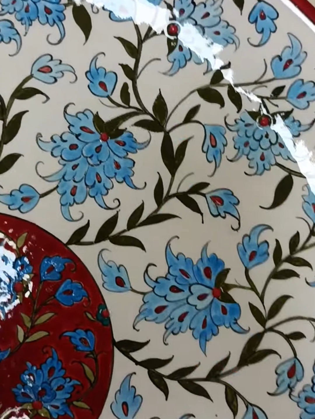 klasik-altin-yaldiz-cini-tabak-40cm-mavi
