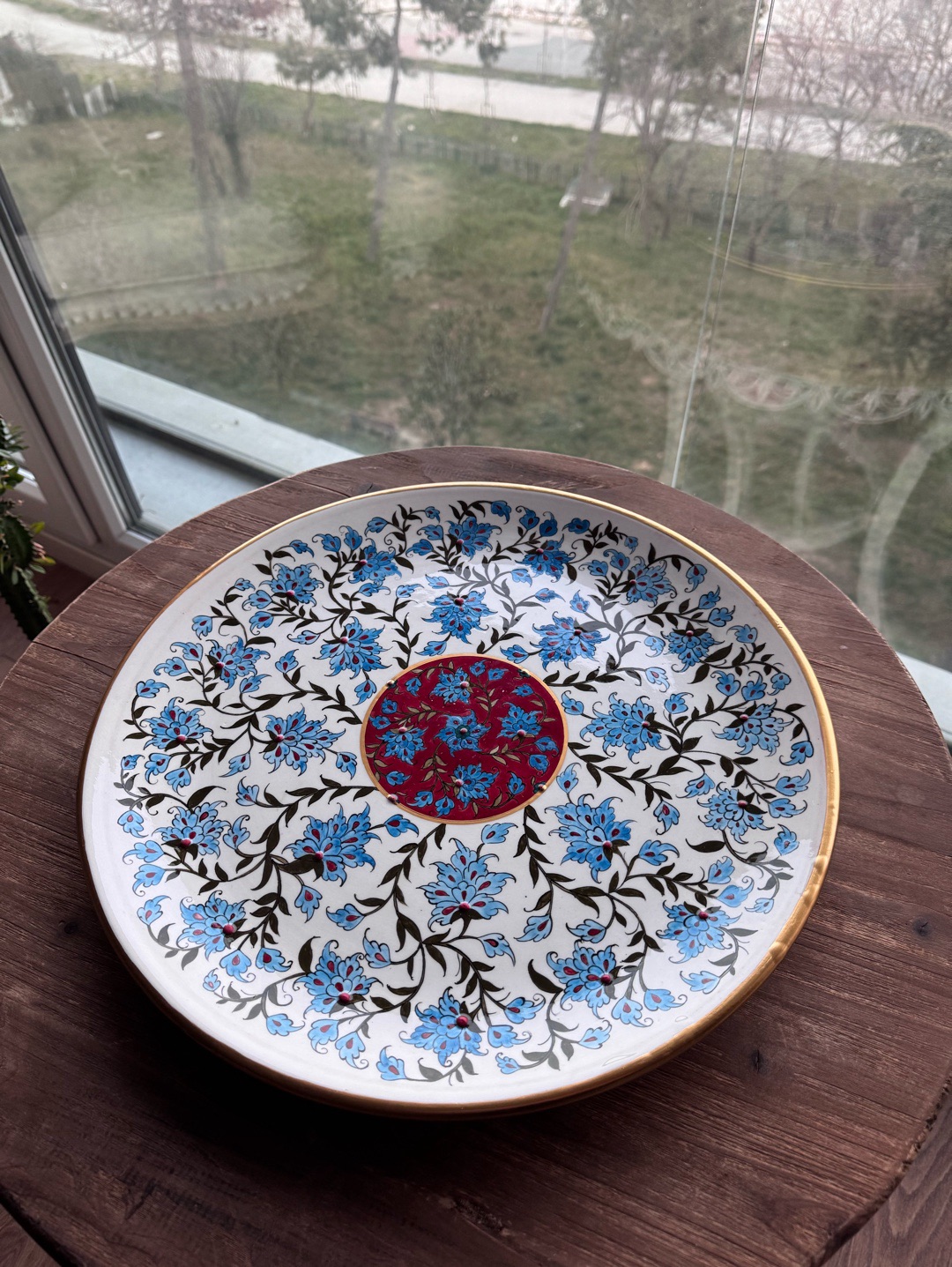 klasik-altin-yaldiz-cini-tabak-40cm-mavi