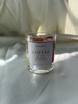 Coffee Latte Soyagel Mum Kahverengi
