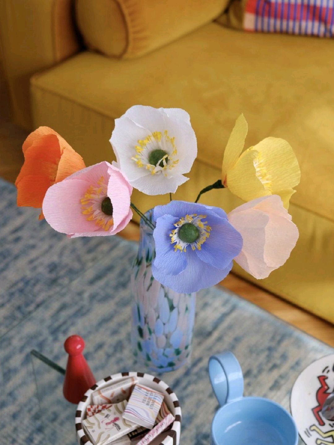 poppy-cicekler---kagit-cicek