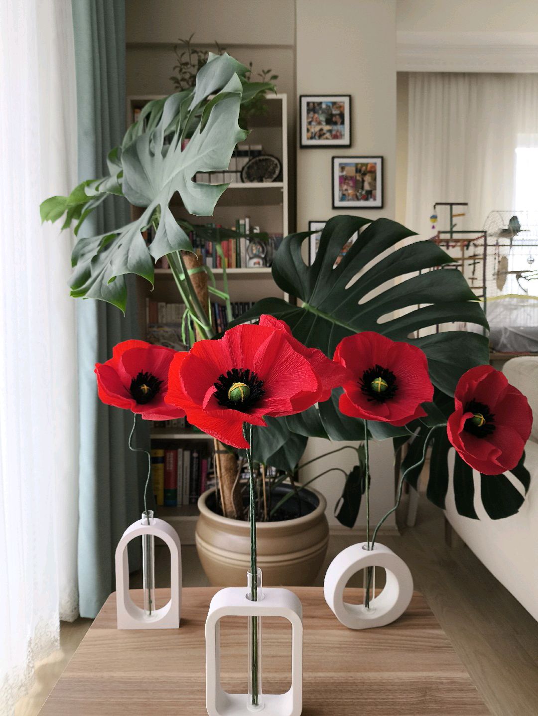 red-kiss-poppy-bouquet-kirmizi