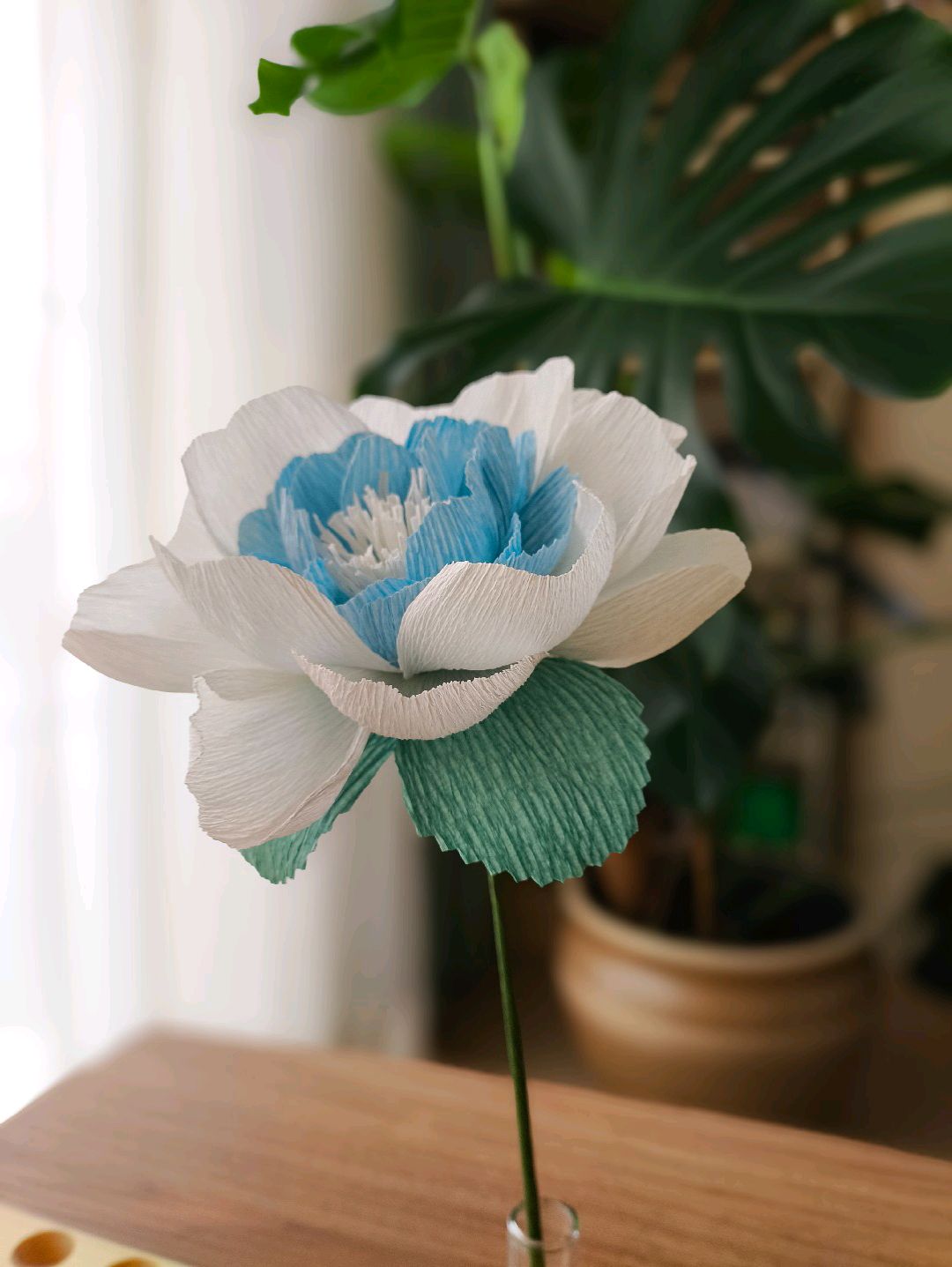 baby-blue-peony-kagit-cicek-sanati-acik-mavi