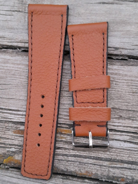 28 Mm Taba Deri Elyapımı Kordon  Taba