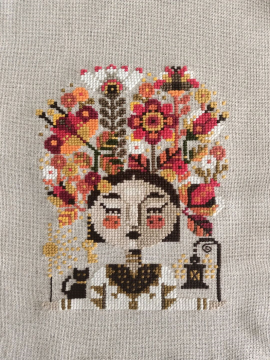 Autumn Series Barbara Collection By Asu Nakış Tablo 