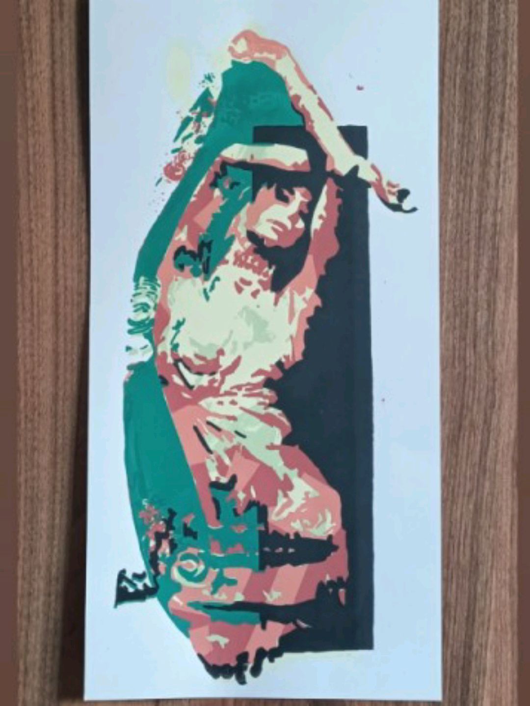 sanatsal-serigrafi-baski-kadin-cok-renkli