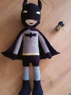 Amigurumi Batman Oyun Arkadaşi 