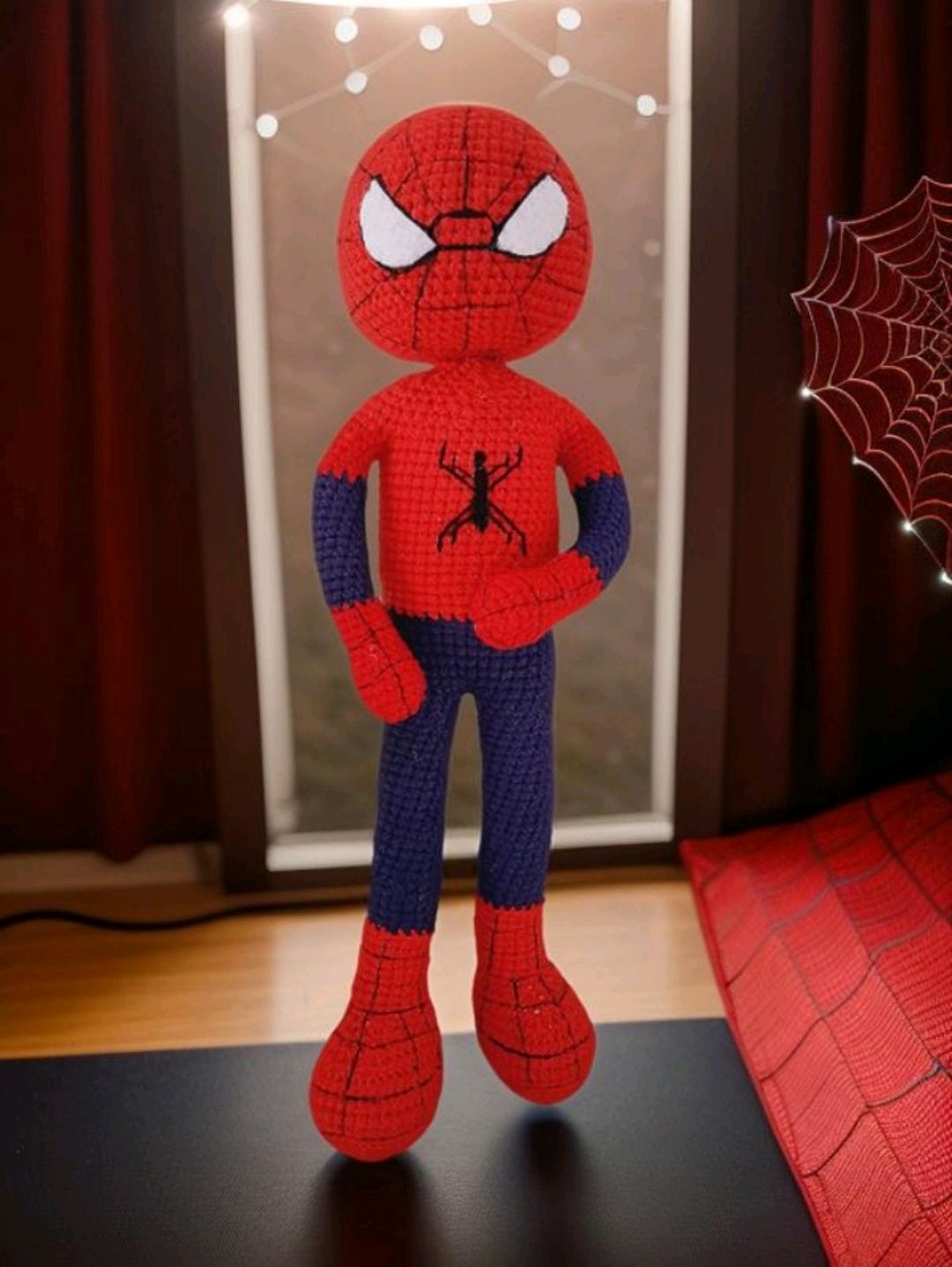 amigurumi-spiderman-cok-renkli