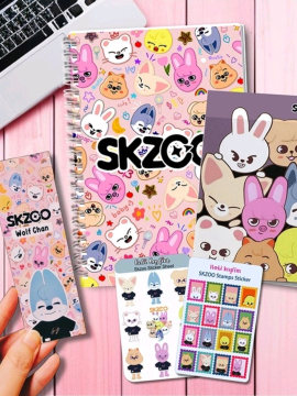 Skzoo Defter Seti Çok Renkli