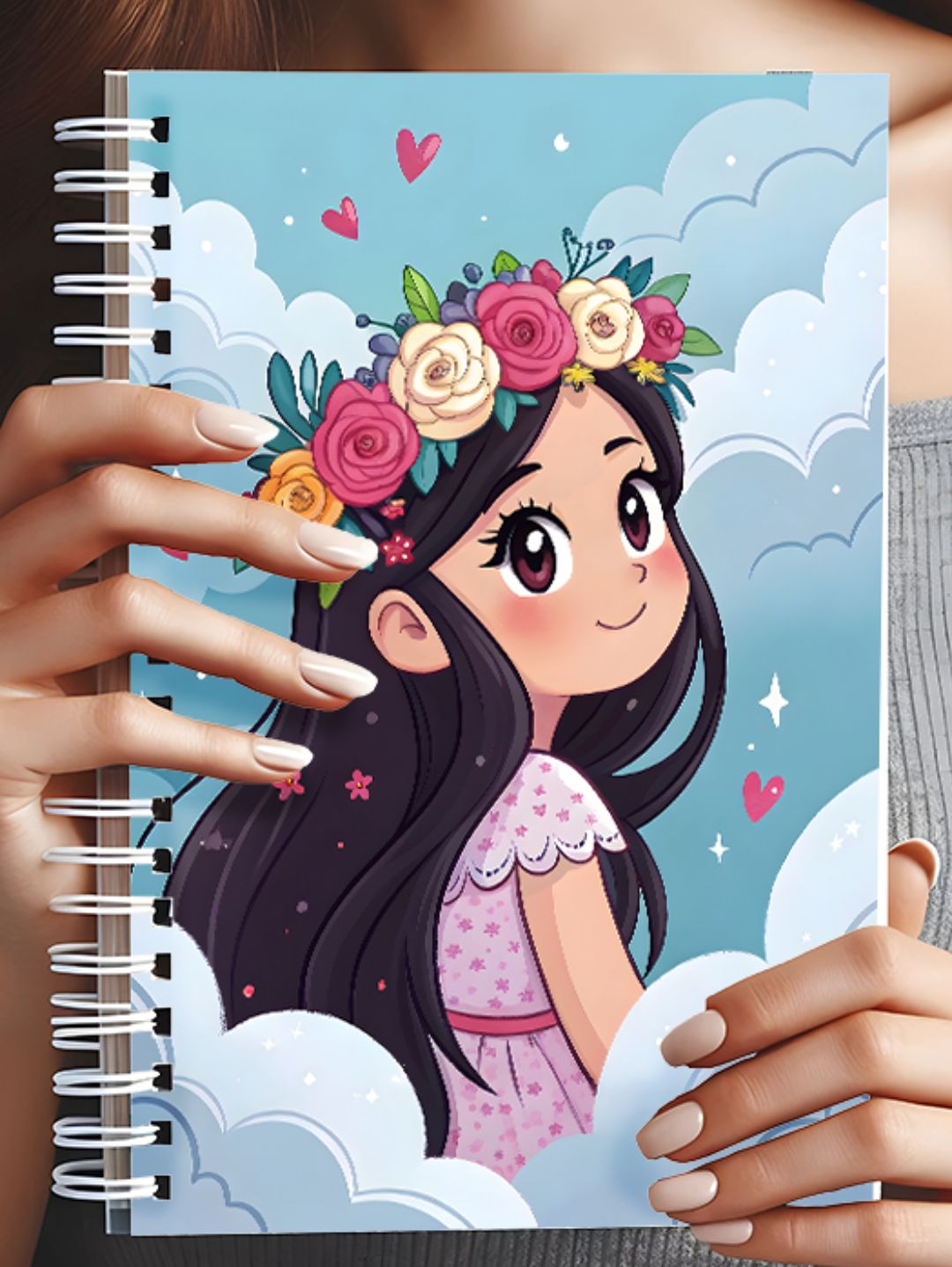 kawaii-kiz-sert-kapak-defter-cok-renkli