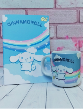 Cinnamoroll Kupa Bardak Ve Defter Seti Çok Renkli