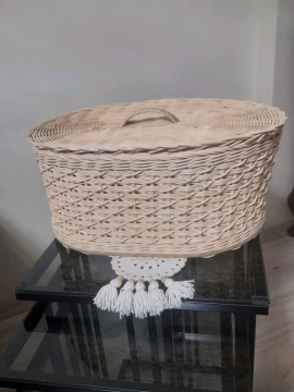 Rattan Ekmeklik Saç Örgü Ham